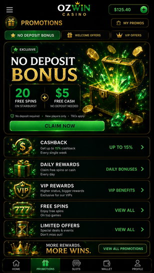 ozwin casino Gameplay