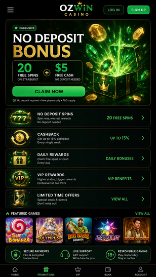 ozwin casino Gameplay